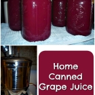 Home Canned Grape Juice