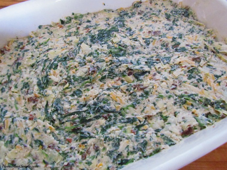 Baked Spinach and Artichoke Dip