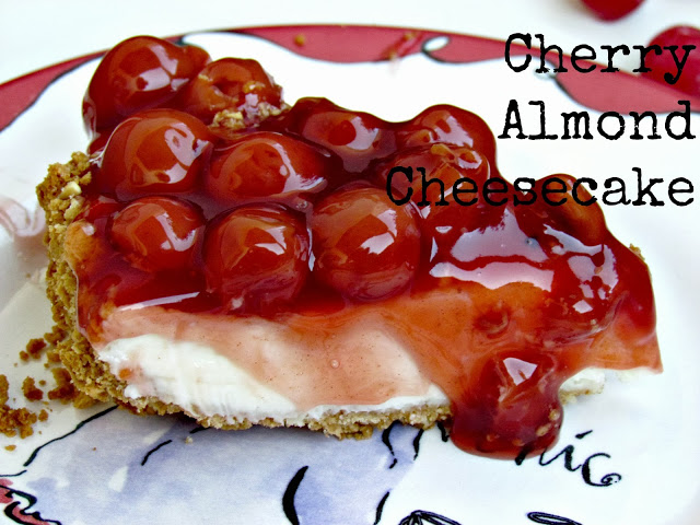 Cherry Almond Cheesecake