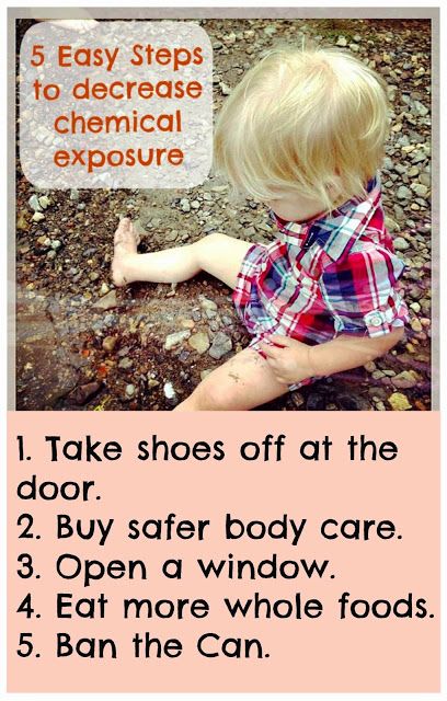 5 Easy steps to decrease chemical exposure in the home #HealthyBabyHome