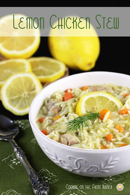 Lemon Chicken Stew | Cooking on the Front Burner #lemonchickenstew #dinner