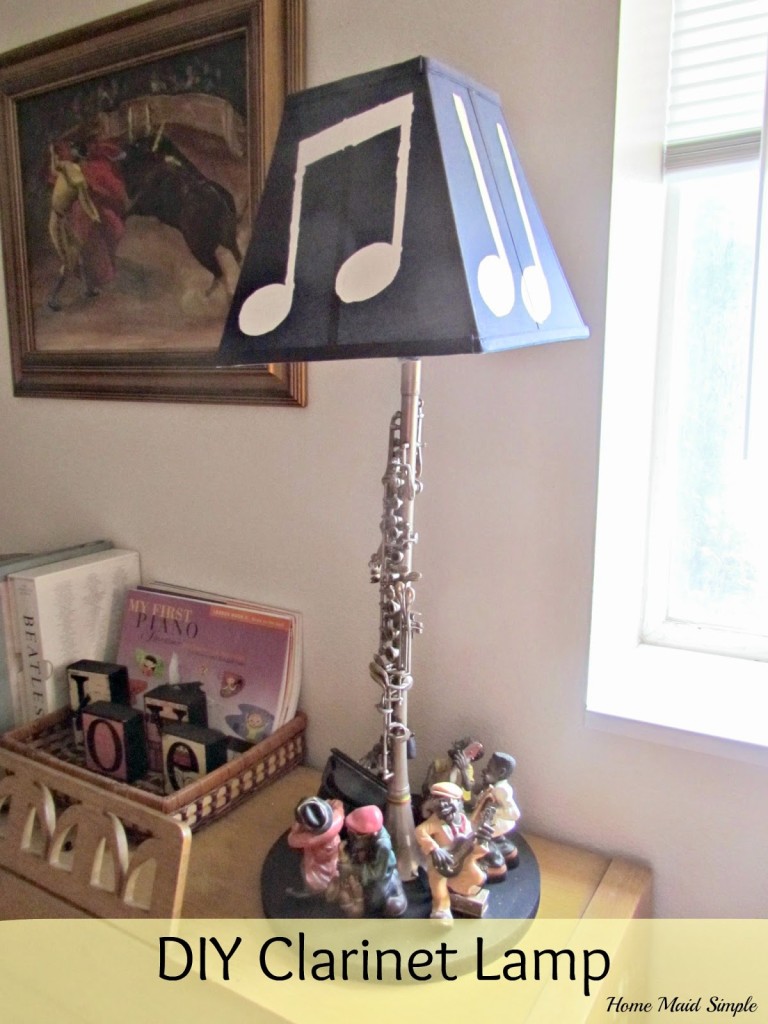 DIY Clarinet Lamp