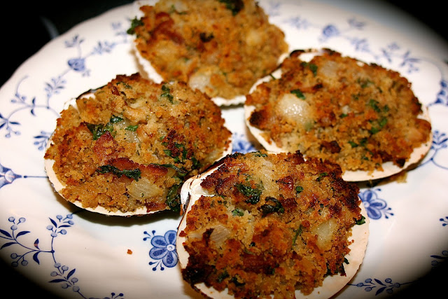 Bacon Stuffed Clams