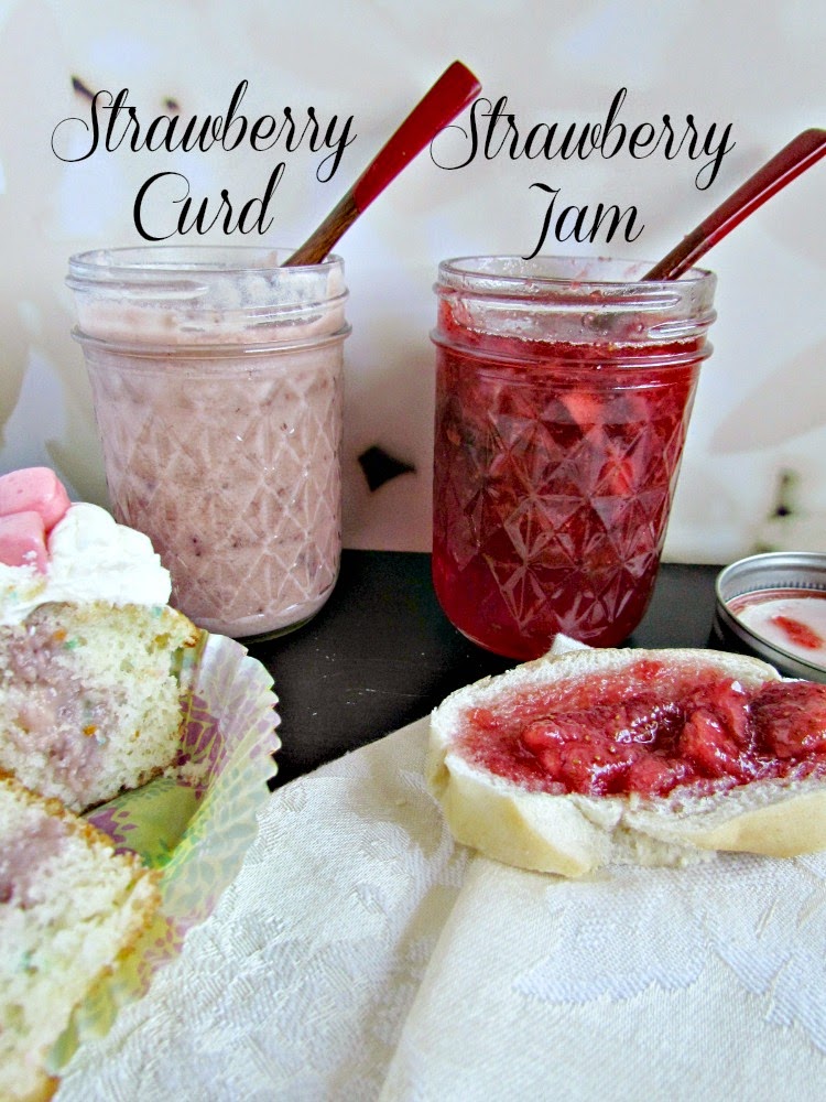 Strawberry Curd or Strawberry Jam. Why choose?! Make both and enjoy strawberries all year long