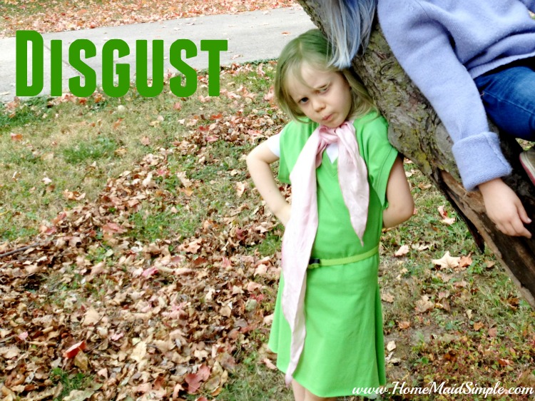 DIY Inside Out: Disgust Costume