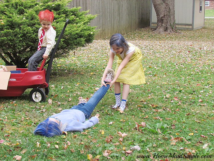 DIY Inside Out Family Costumes