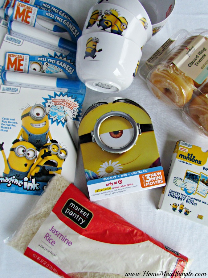 Everything you need for a Minions Movie Night at Target #ad #MinionsMovieNight