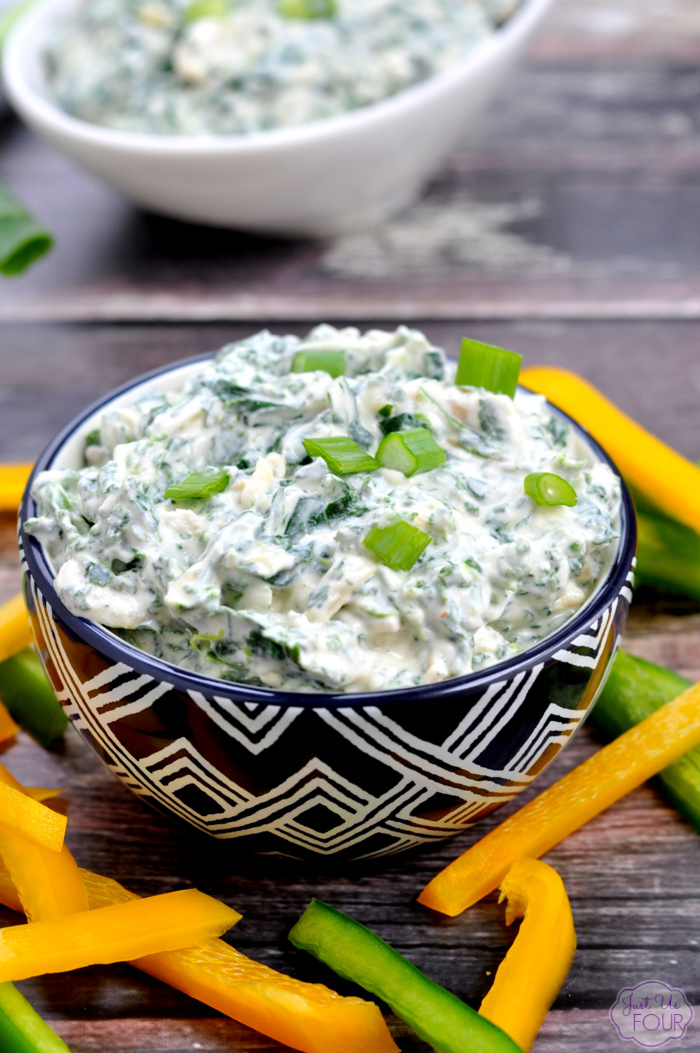 Healthier Spinach Dip