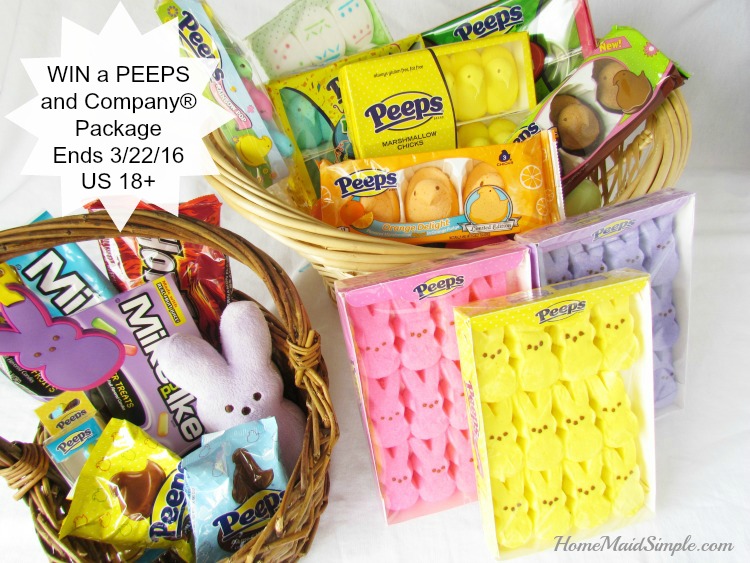 WIN a PEEPS & Company® Easter Package ends 3/22/16 US only