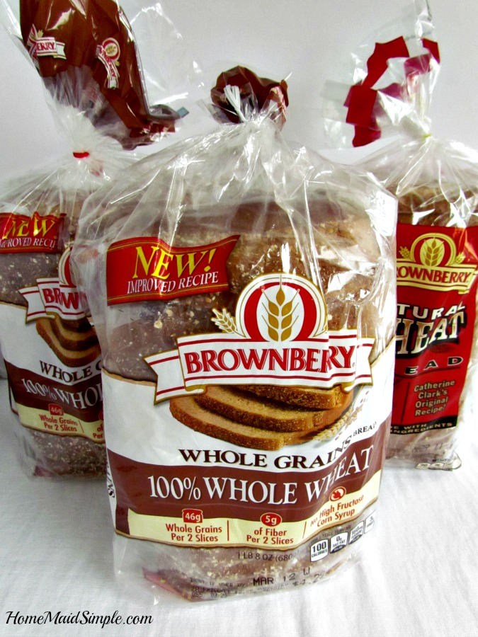 Check out the new Brownberry® Whole Grains 100% Whole Wheat bread