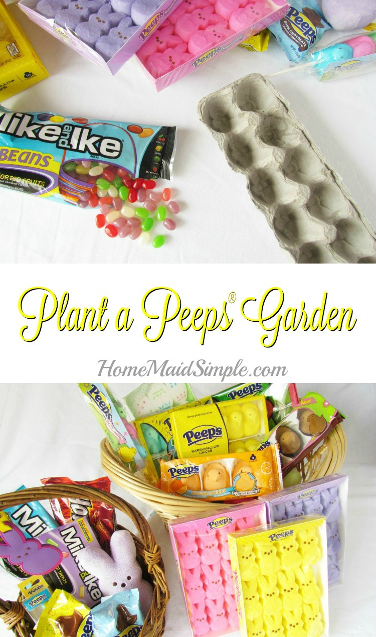 How fun! Plant Mike and Ike® Jellybeans and grow a PEEPS® Garden ad #PEEPSEASTER