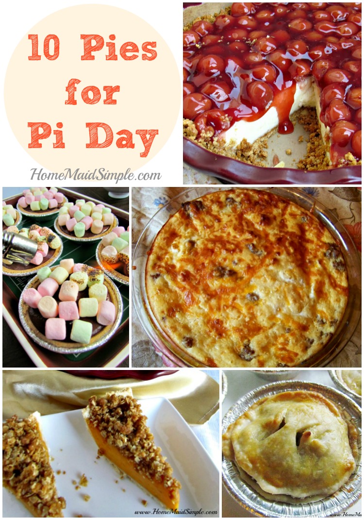 10 Pies I want to make for Pi Day