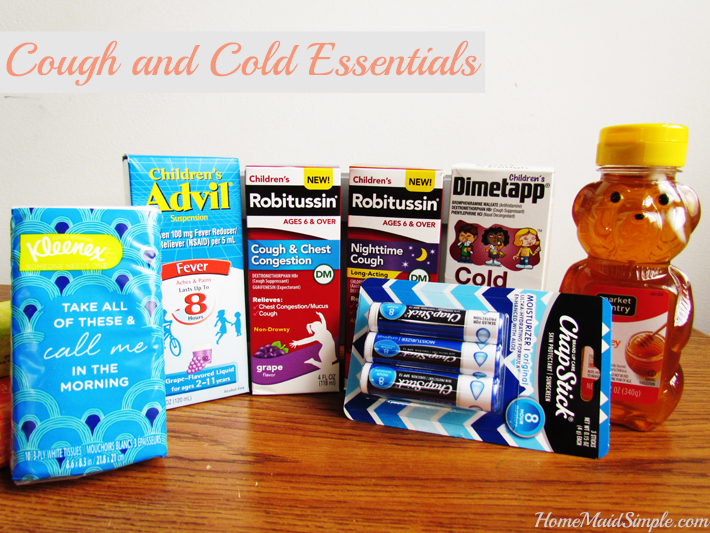 Don't forget these Cough and Cold Essentials from Pfizer Pediatric. ad