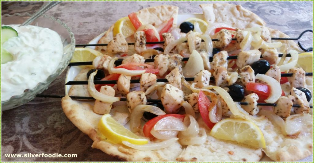 Chicken Souvlaki from Silver Foodie