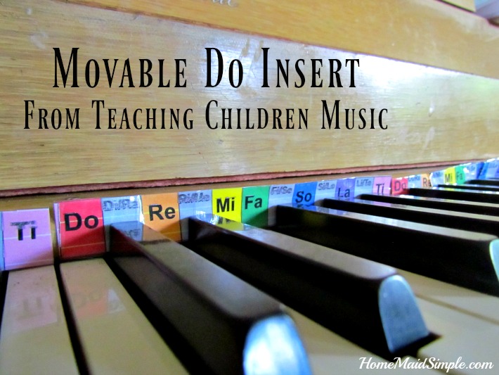 Teaching Children Music with a Movable Do piano insert