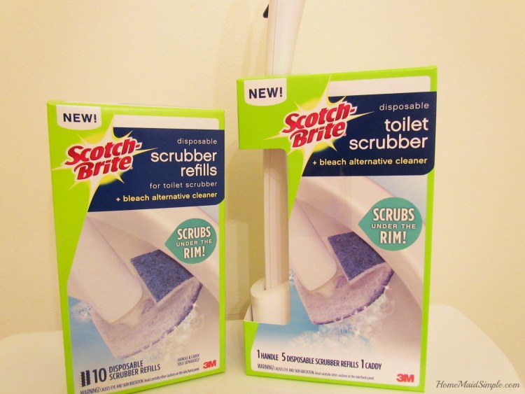 Have you seen? NEW Scotch-Brite® Disposable Toilet Scrubbers and refills are at Kroger. #ScrubTheMess #ad