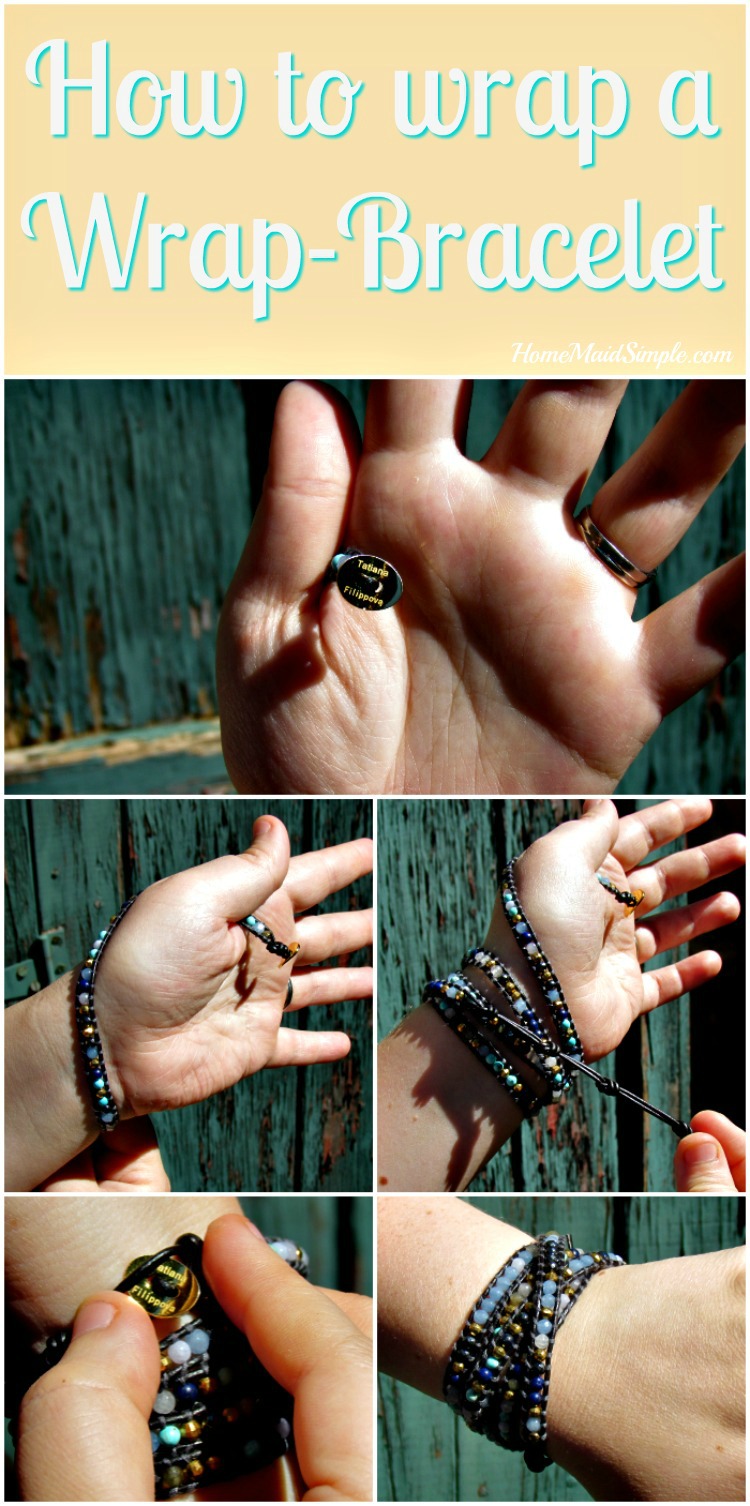 How to wear a Wrap Bracelet. Be stylish and comfortable
