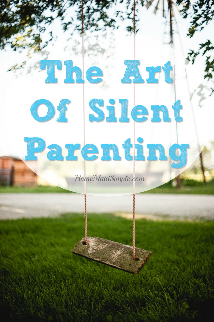 Have you tried learning the art of Silent Parenting? Stop talking, and just breathe.