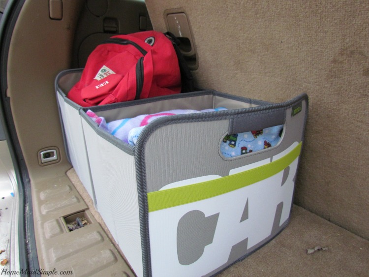 Winter car emergency kit in the meori foldable box. ad