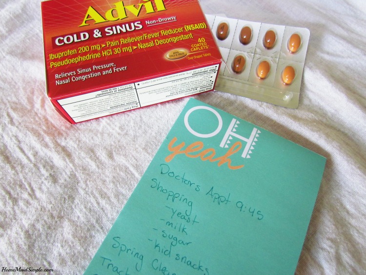 Things to do, places to be? Take Advil Cold and Sinus to avoid the drama of being sick. ad
