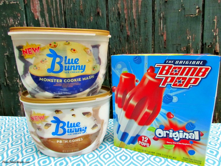 Have a Classic Summer with Blue Bunny® and The Original Bomb Pop® at Walmart. ad
