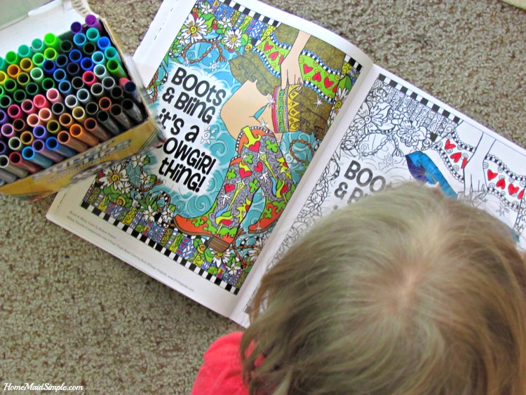 Adult coloring books that aren't just for adults. ad