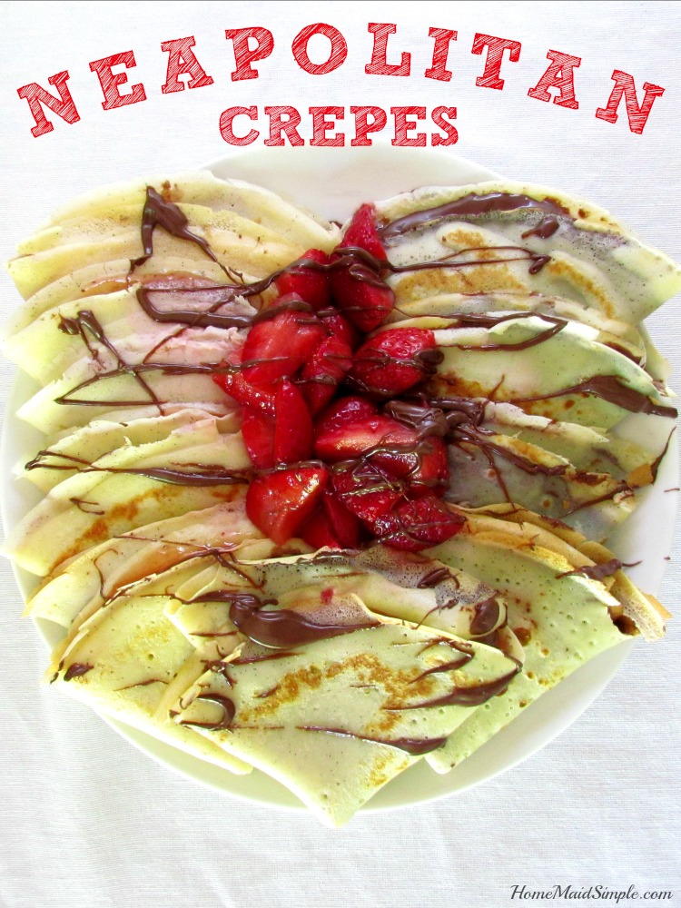 Neapolitan Crepes with Rigoni di Asiago for breakfast, lunch dinner, or snack! ad
