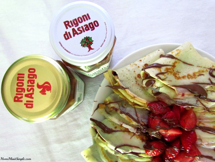 Neapolatin Crepes with Rigoni di Asiago. ad