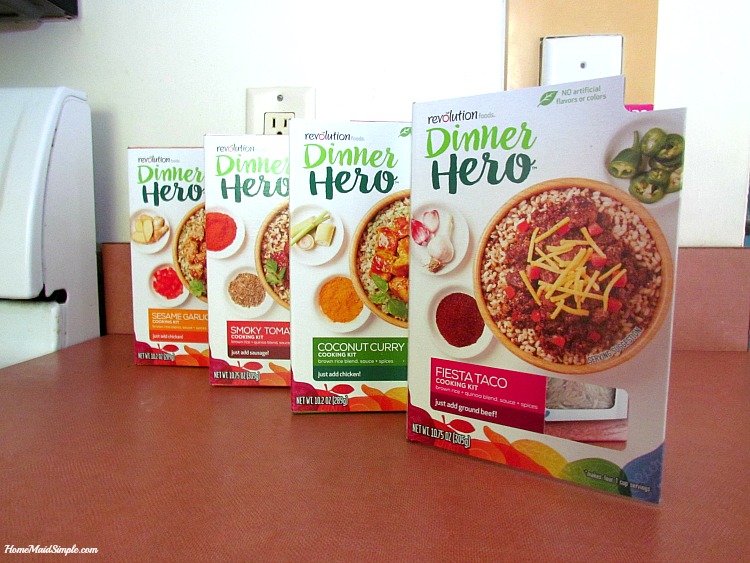 Dinner Hero from Revolution Foods. ad