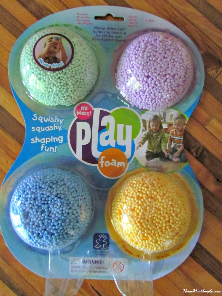 Playfoam is a mess free screen free play option for kids. ad