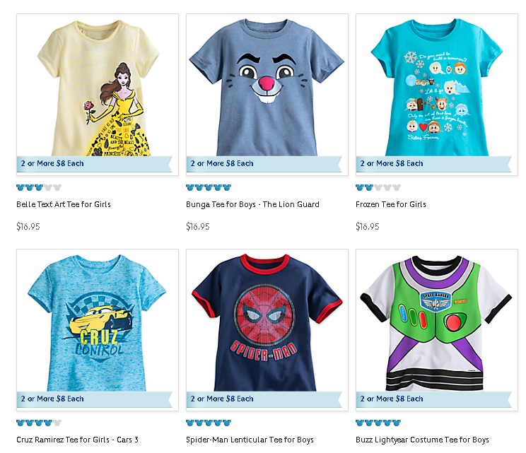 Disney Graphic tees with TopCashBack. ad