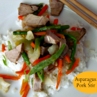 Asparagus and Pork Stir Fry