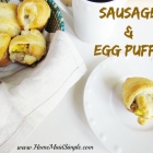 Sausage and Egg Puffs