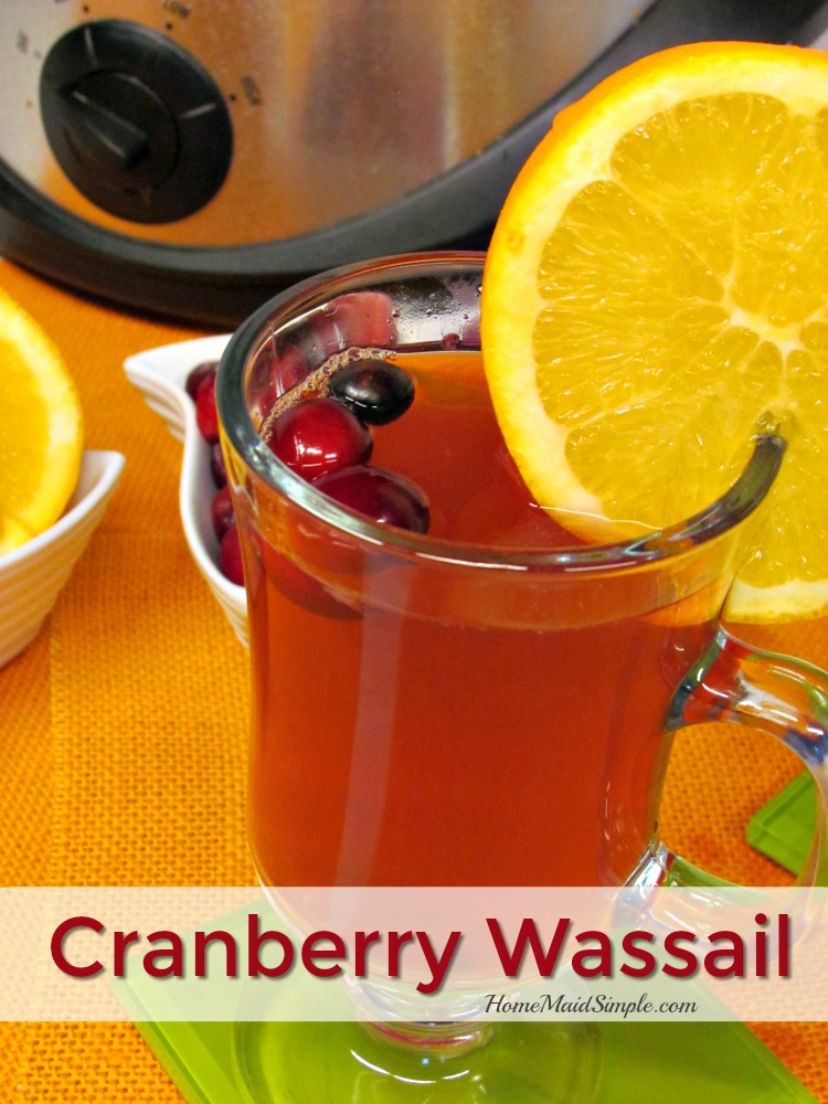 This recipe for Cranberry Wassail will warm you to the soul.