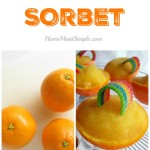 Orange Sorbet Pots of Gold