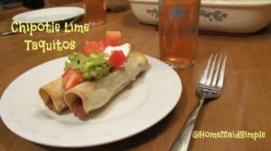 Chipotle Lime Taquitos