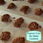 Peanut Free No-Bake Cookies {Foodie Friday}