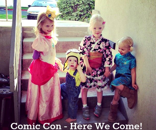 Salt Lake Comic Con with Kids