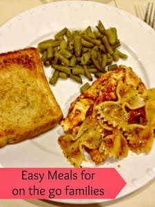 Easy meals for busy nights #ad
