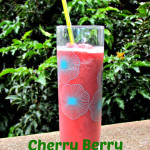 Cherry Berry Zucchini Smoothie #V8Refreshers