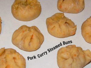 Pork Curry Steamed Buns