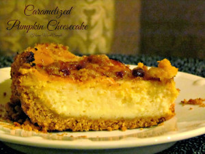 Caramelized Pumpkin Cheesecake