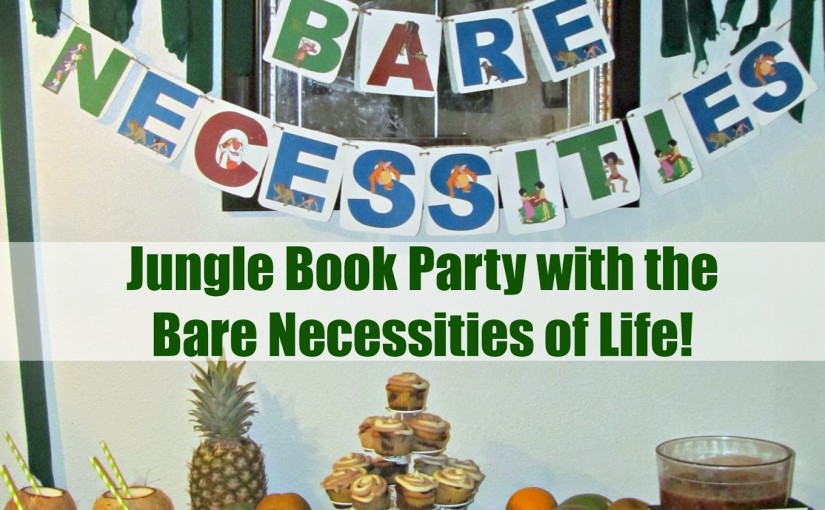 The Bare Necessities of Life and King Louie’s Coconut Banana Smoothie #JungleFresh