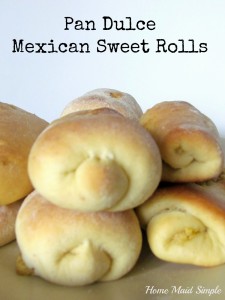 Pan Dulce or Mexican Sweet Rolls