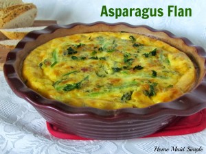 Asparagus Flan