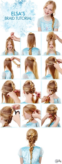 Annas Coronation Hairstyle Frozeninspired  3 Steps with Pictures   Instructables