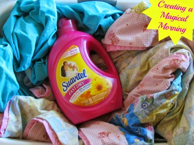 How to use Fabric Softener to create Magical Mornings