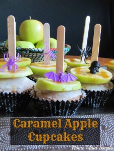 Caramel Apple Cupcakes