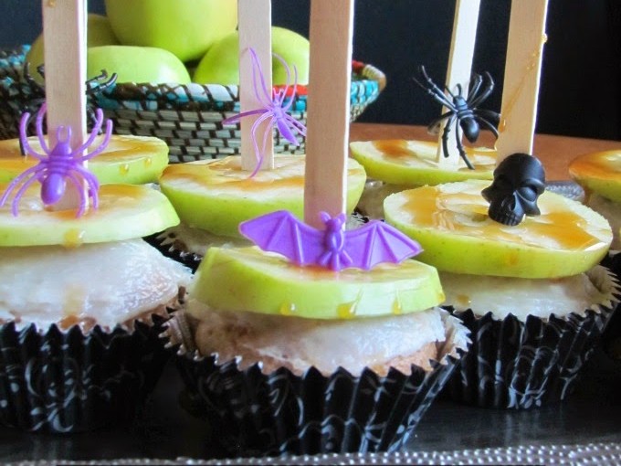 Caramel Apple Cupcakes
