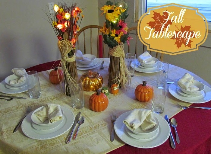 Fall Tablescape and Giveaway